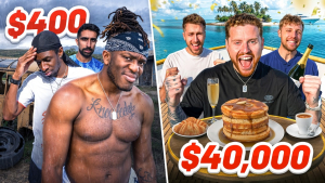 SIDEMEN $40,000 vs $400 HOLIDAY